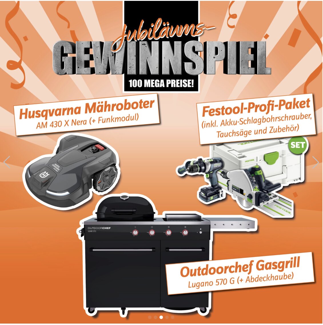 Case HORNBACH B2B Jubiläums-Gewinnspiel