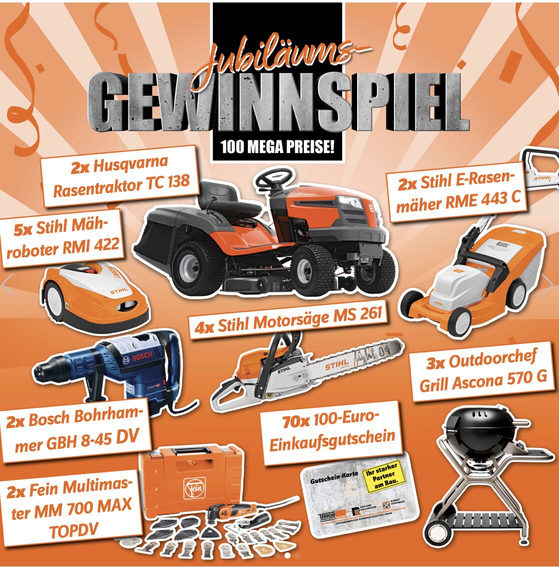 Case HORNBACH B2B Jubiläums-Gewinnspiel